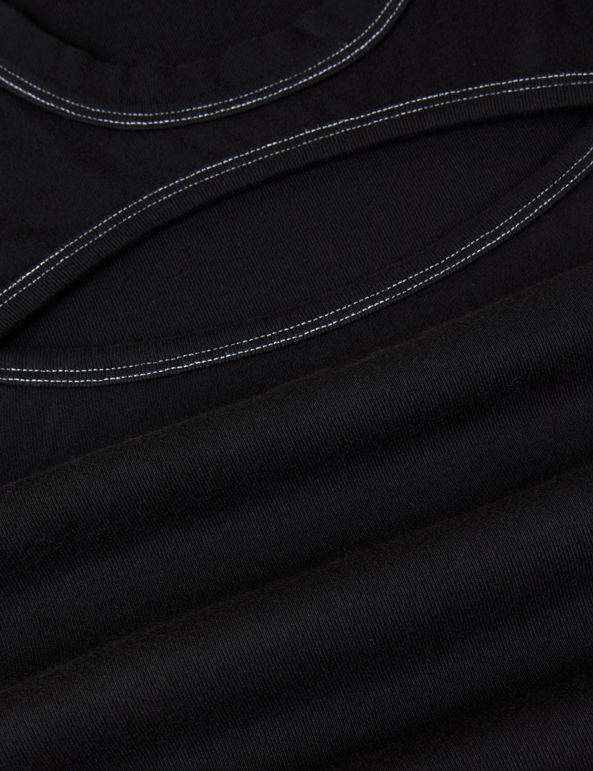Porthole Long Sleeve Tee - Basic Black