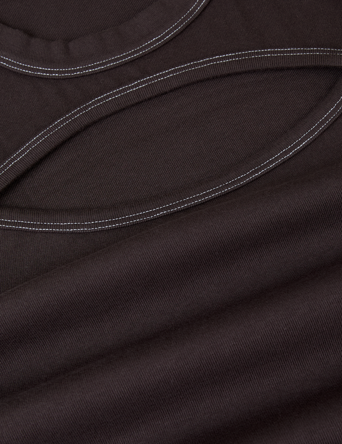 Porthole Long Sleeve Tee - Espresso Brown