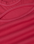 Fabric close up of the Hot Pink Long Sleeve Porthole Tee