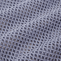 Mesh Tank Top in Periwinkle fabric close up