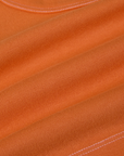 Contrast Stitch Mini Tank - Construction Orange