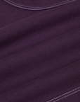 Contrast Stitch Mini Tank - Nebula Purple