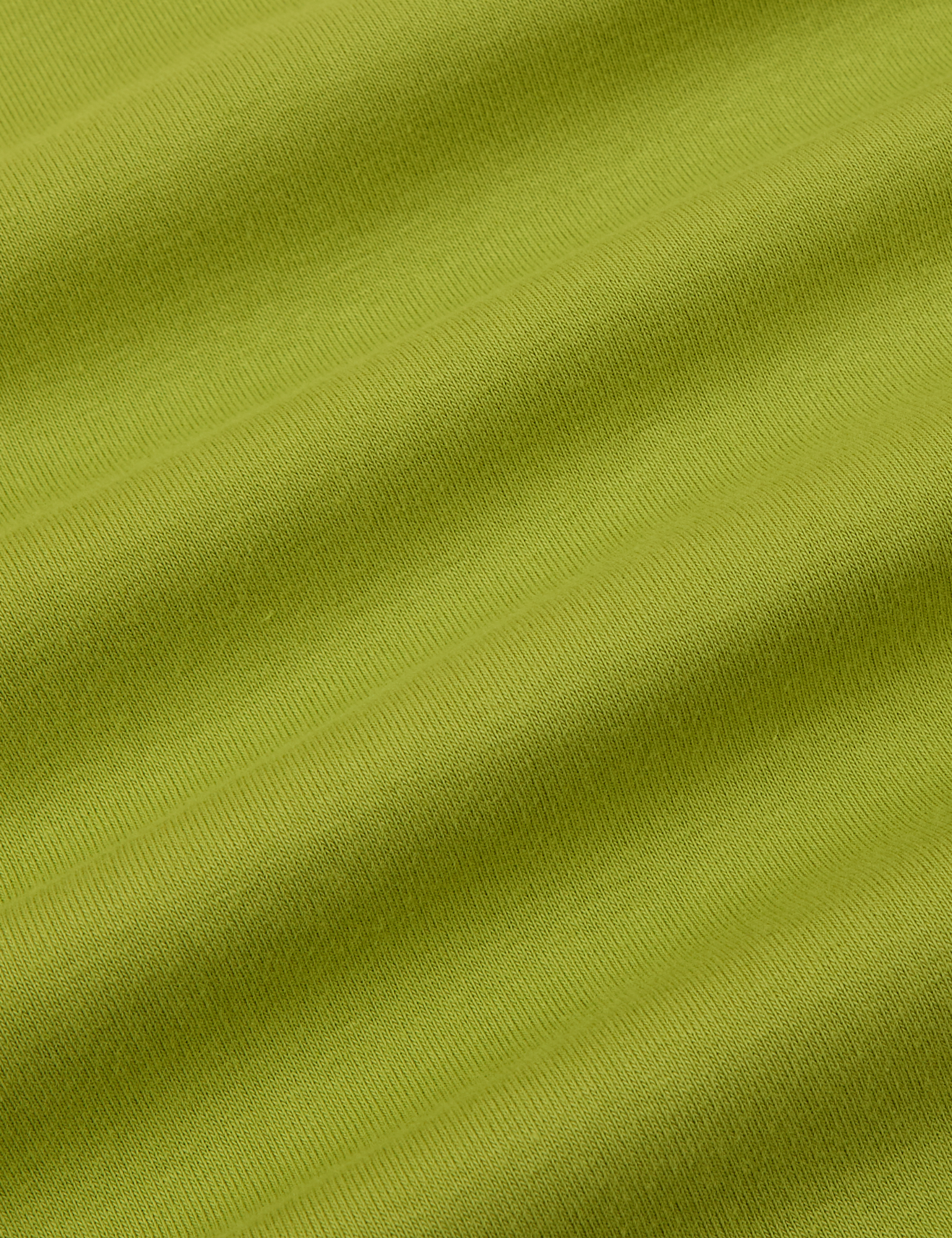 Halter Top in Gross Green fabric detail close up