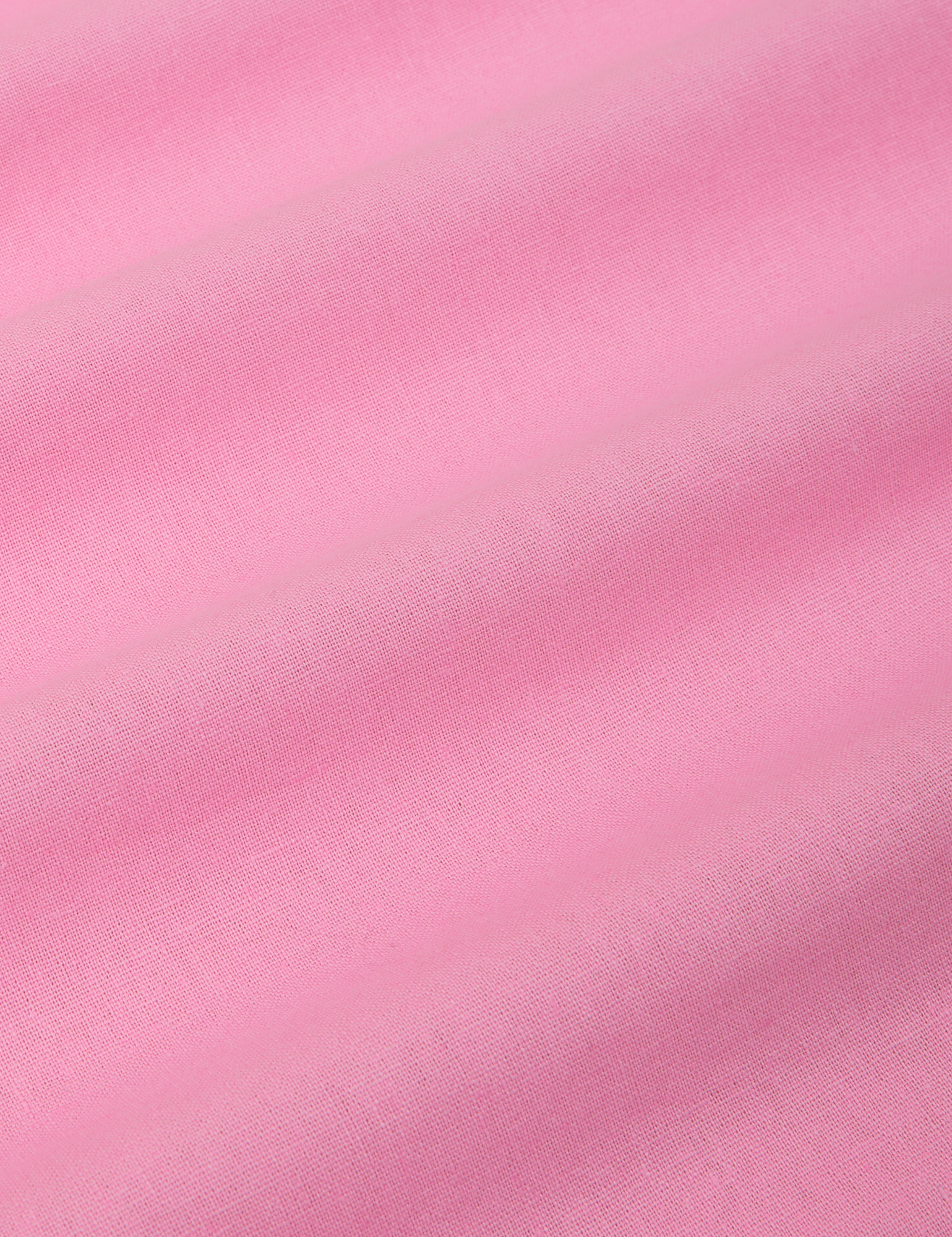 Pantry Button-Up in Bubblegum Pink fabric detail close up