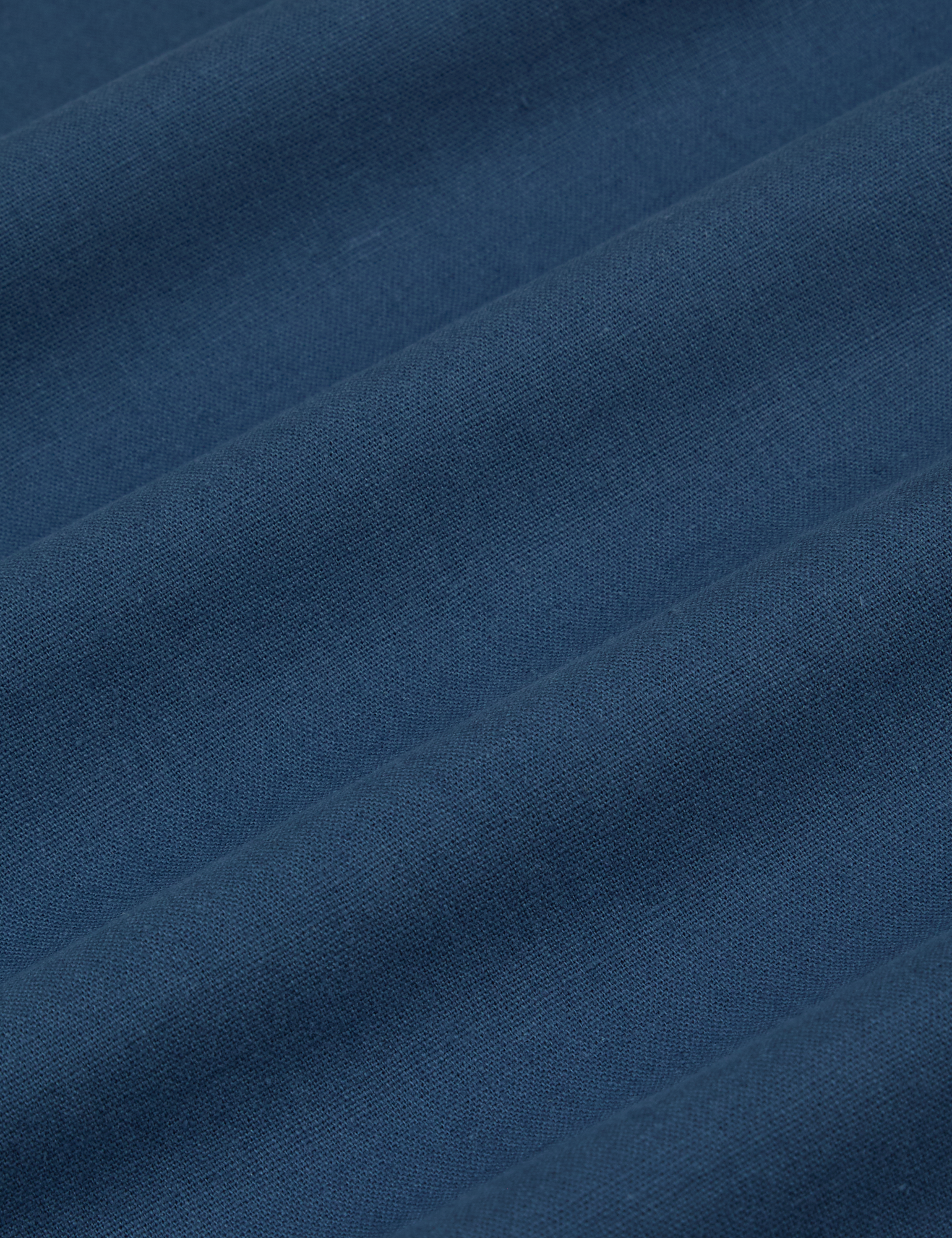 Pantry Button-Up in French Blue fabric detail close up