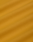 Pantry Button-Up in Mustard Yellow fabric detail close up