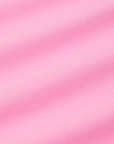 Pencil Pants in Bubblegum Pink fabric detail close up