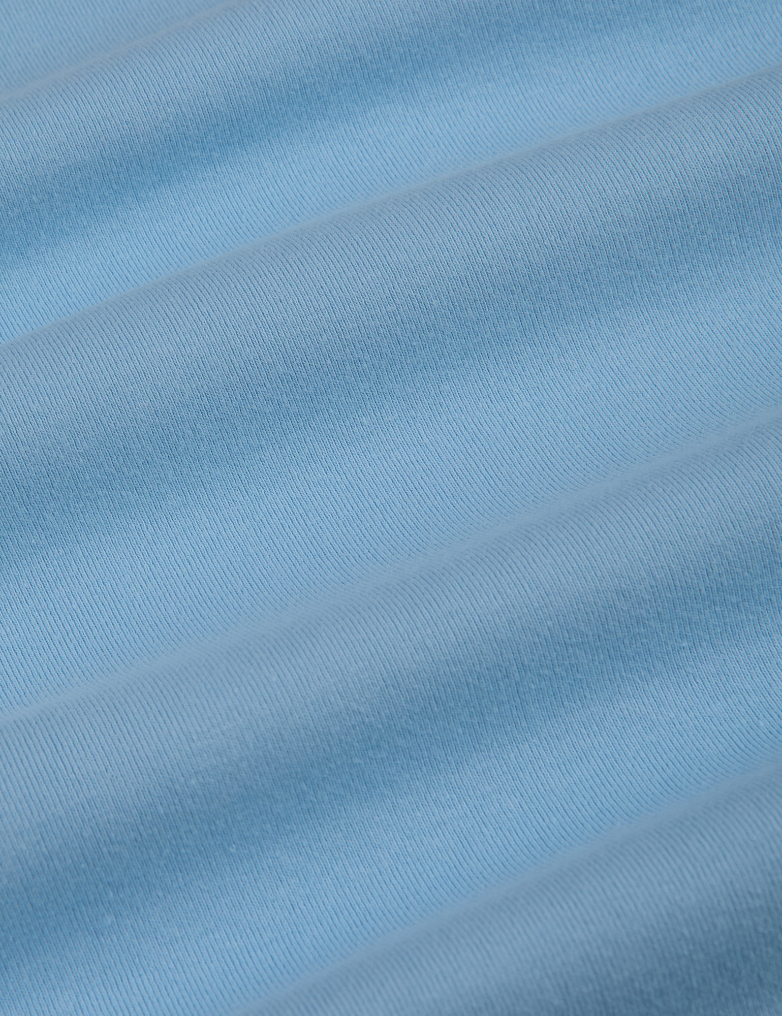 Racerback Tank in Baby Blue fabric detail close up