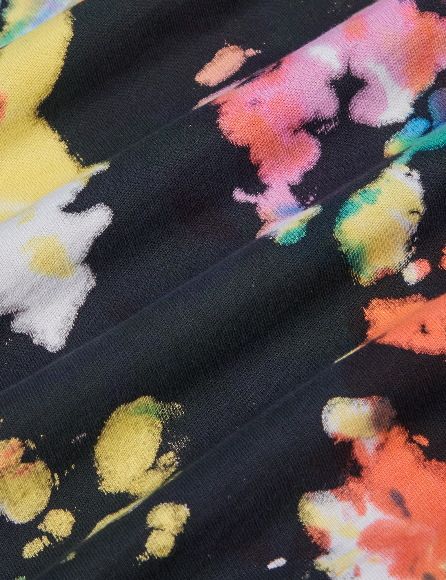 Rainbow Magic Waters Crew fabric detail close up.