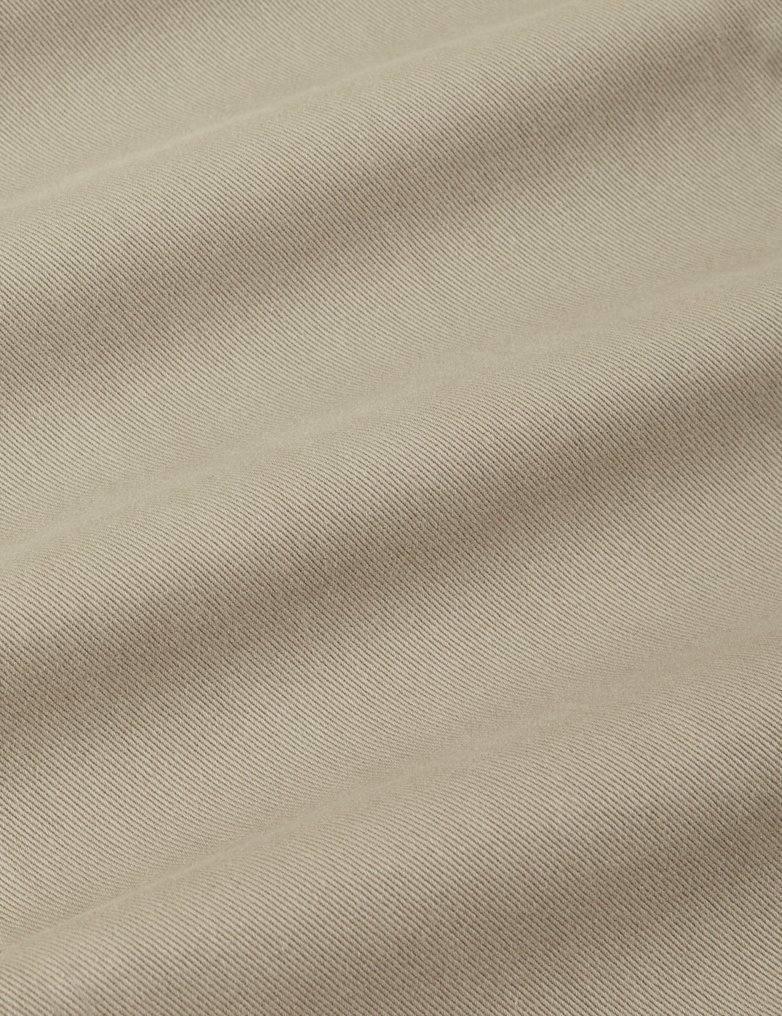 Short Sleeve Jumpsuit in Khaki Grey fabric detail close up
