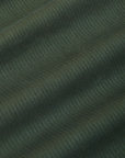 Heritage Trousers in Swamp Green fabric detail close up