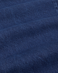 Denim Trouser Jeans in Dark Wash fabric detail close up