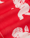 Airbrush Cupid Work Pants fabric detail close up