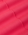 Western Pants in Hot Pink fabric detail close up