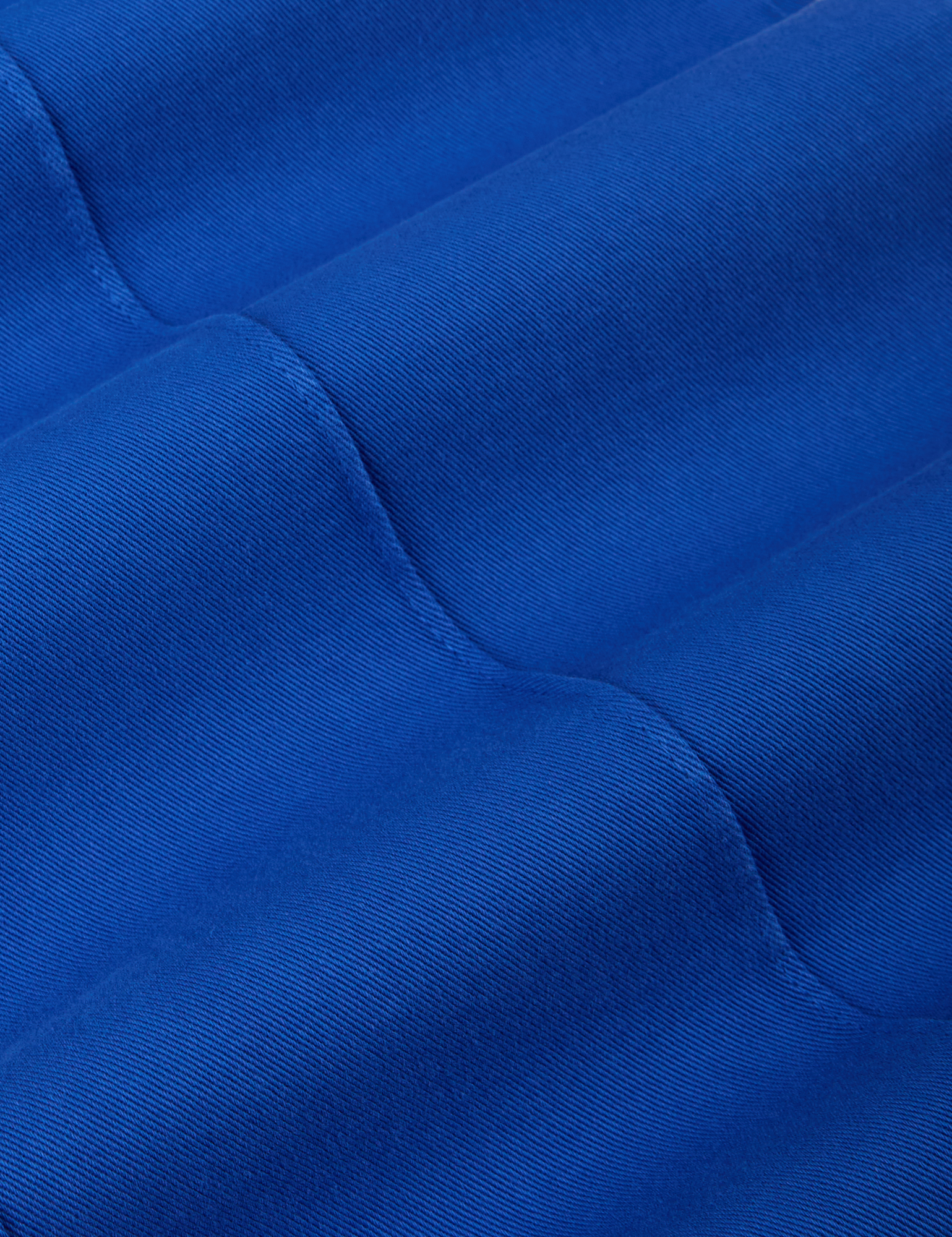 Western Pants in Royal Blue fabric detail close up