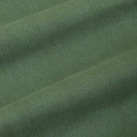 Classic Work Shorts in Dark Emerald Green fabric detail close up