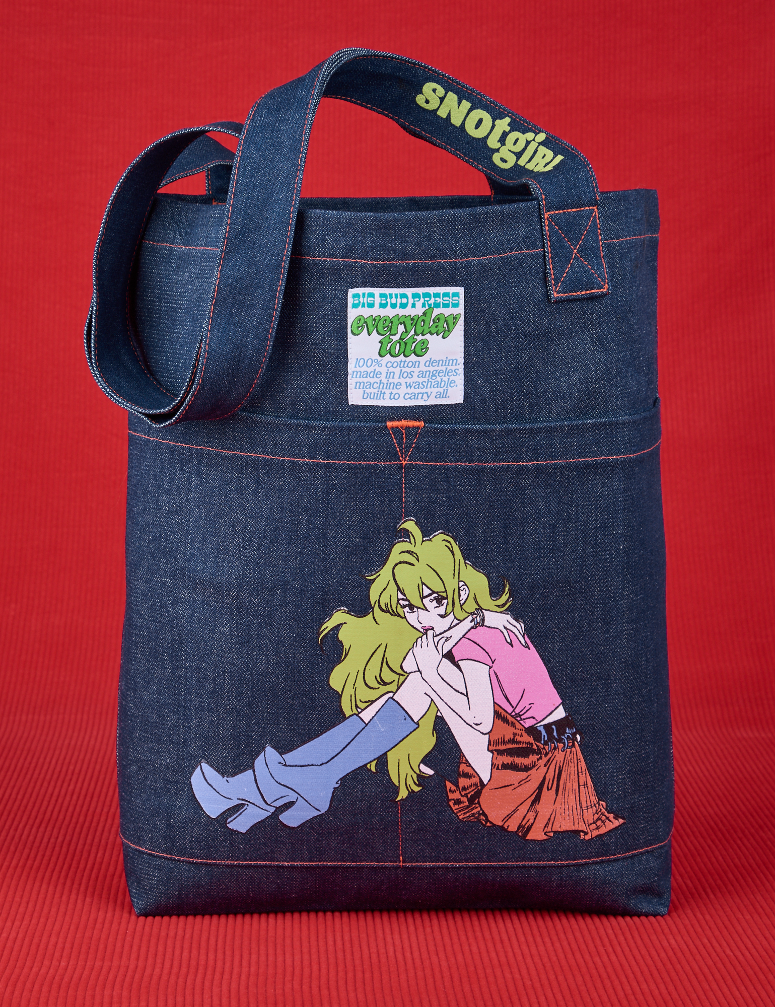 Lottie Denim Everyday Tote