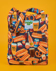 Hot Dogs & Beer & Wine & Pretzels Printed Bags
