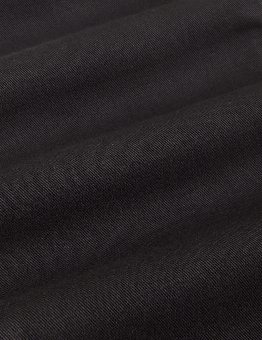 Classic Work Shorts in Basic Black fabric detail close up