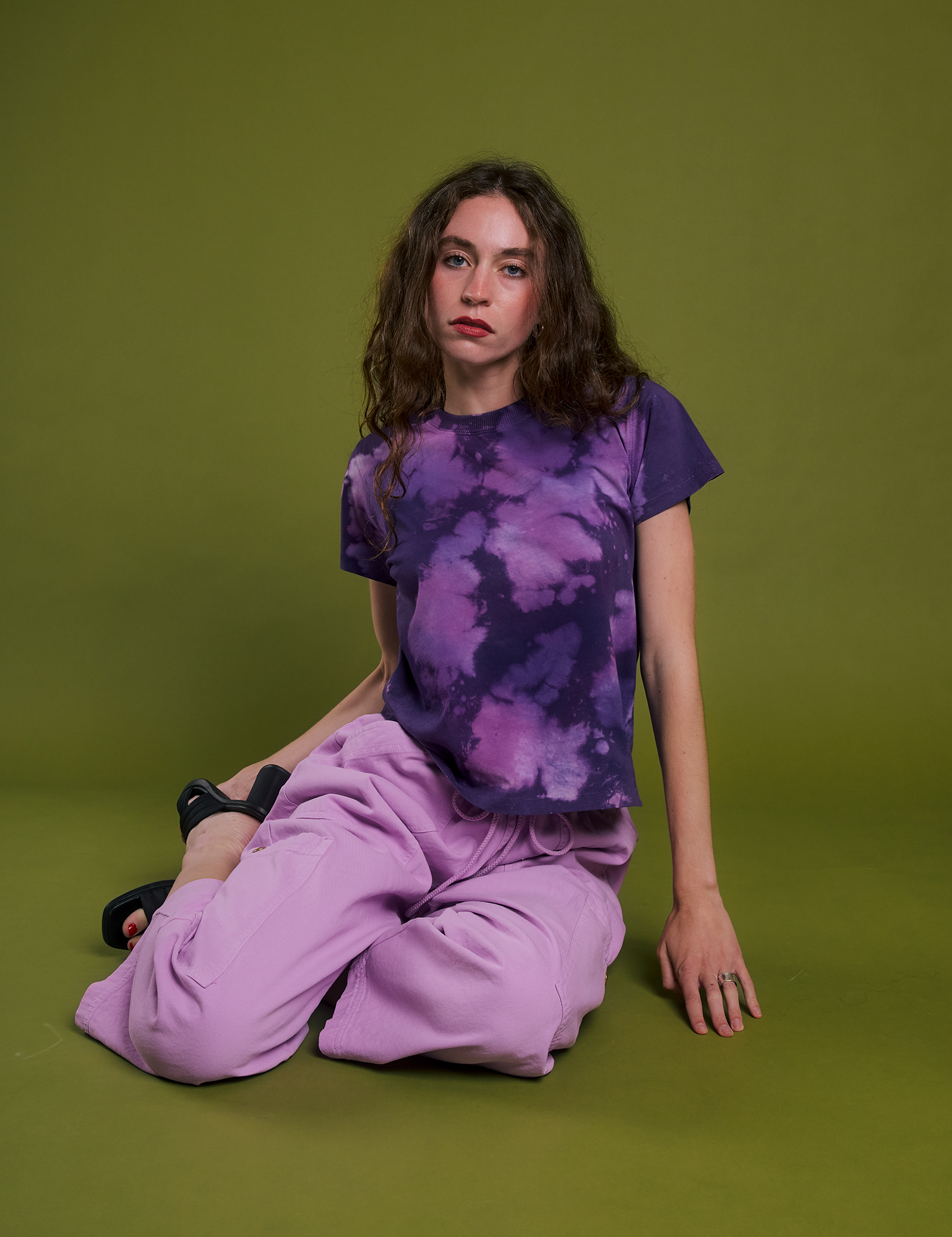 Magic Waters Vintage Tee - Dark Lavendar