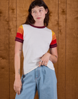 Calypso Tee in Desert on Alex