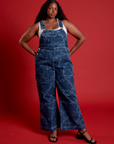 Carpenter Overalls in Chain Link on Meghna