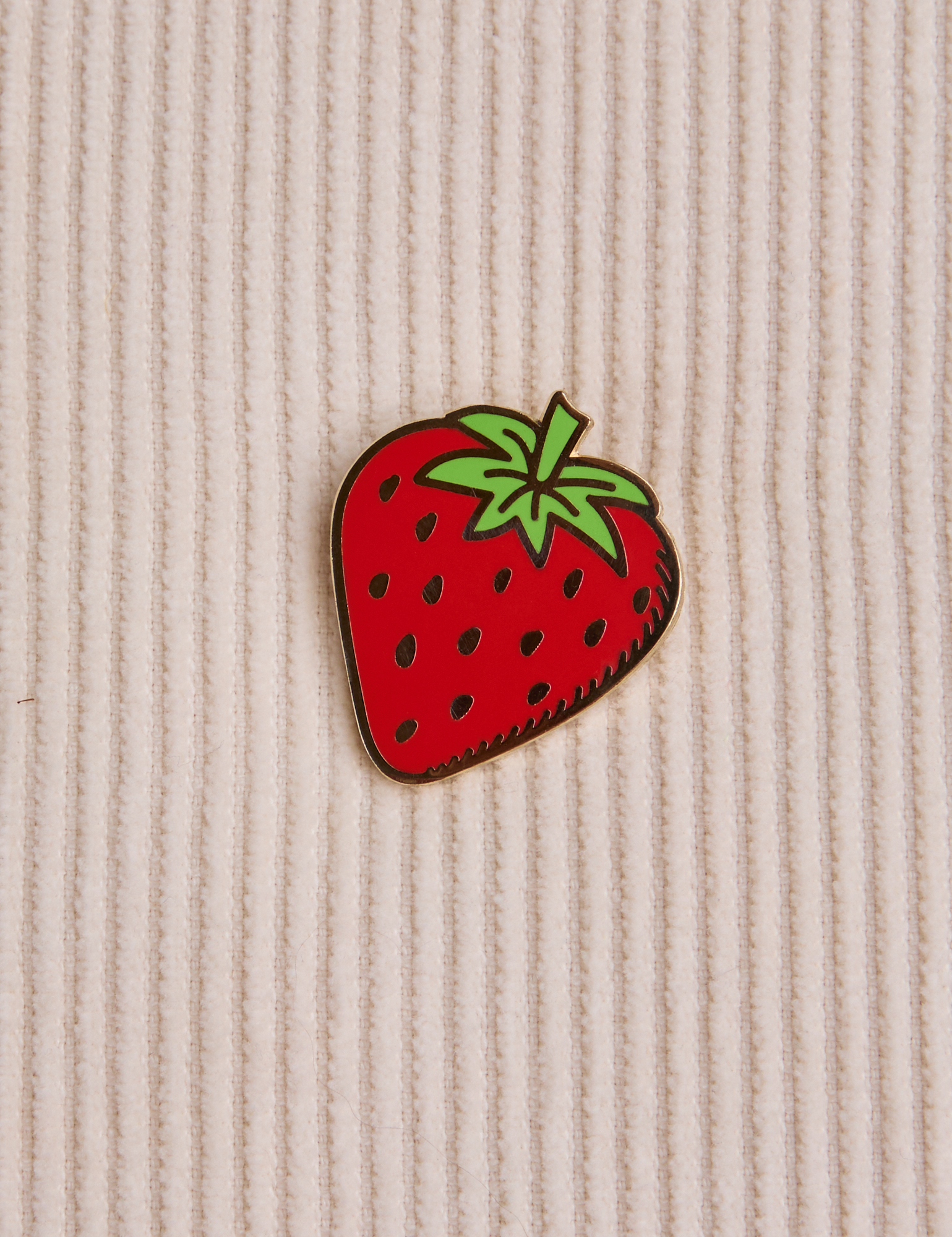 Strawberry Enamel Pin