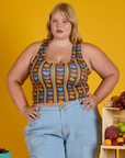 Cropped Tank - Fruit Fantasy