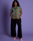 *PRE-ORDER* Halloween Icons Pantry Button-Up