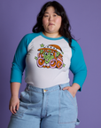 *PRE-ORDER* Halloween Raglan Tee - Witch
