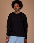 Long Sleeve Burly Tee - Basic Black