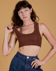 Mini Tank - Fudgesicle Brown