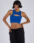 Porthole Tank - Royal Blue