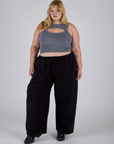 Porthole Tank - Washed Grey
