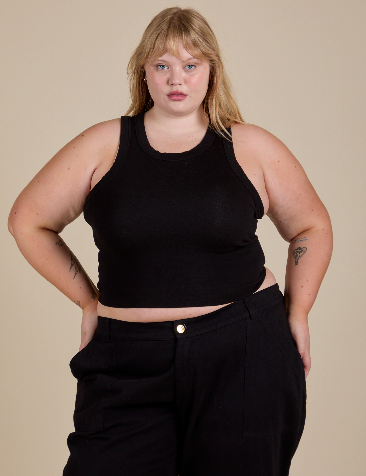 Racerback Tank - Basic Black – BIG BUD PRESS