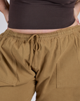 Drop Pocket Cargo Pants - Desert Brown