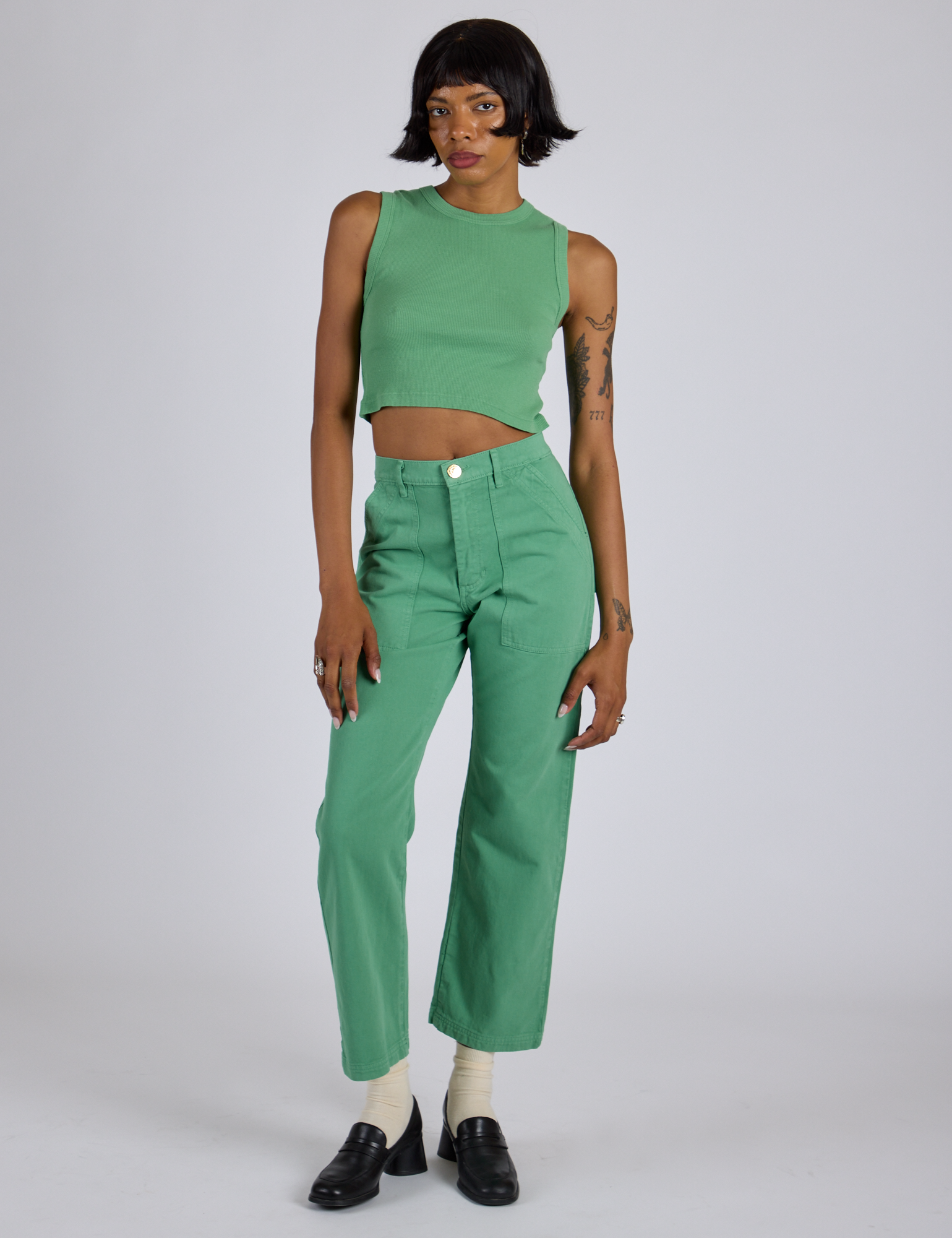 Work Pants - Seafoam Green