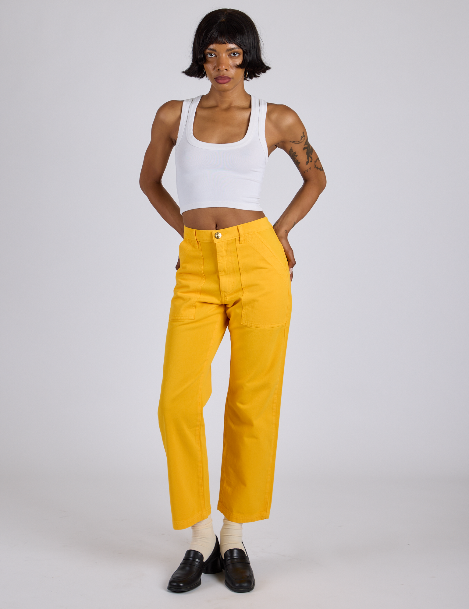 Work Pants - Sunshine Yellow