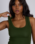 The Tank Top - Evergreen