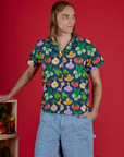 Veggie Village Pantry Button-Up