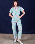 Vintage Wallpaper Jumpsuit