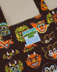 Halloween Masks everyday tote close up