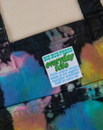 Everyday Tote in Rainbow Magic Waters front close up