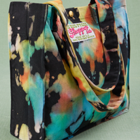 Angled view of Rainbow Magic Waters Shopper Tote