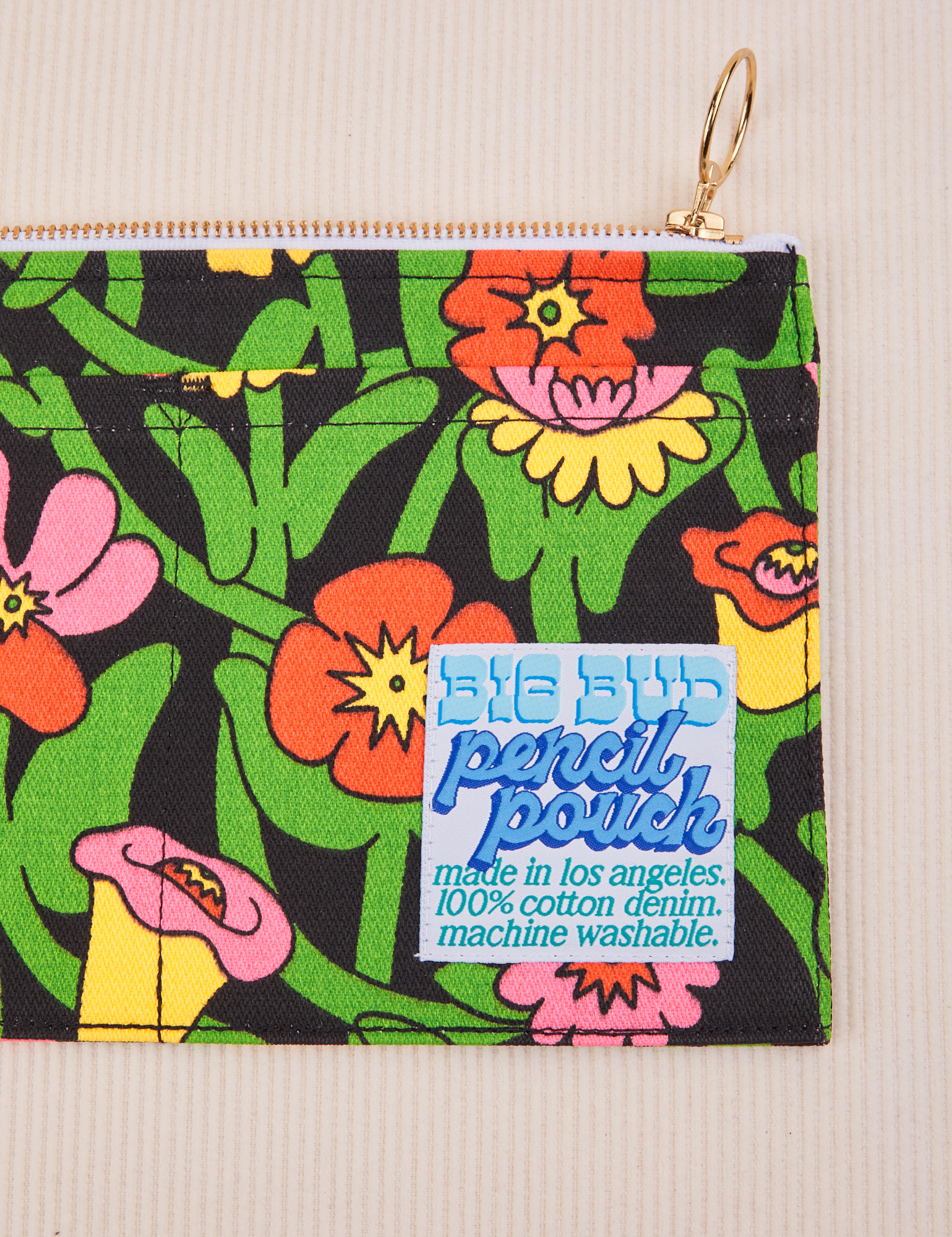 Flower Tangle Pencil Pouch