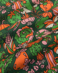 Linen Kitchen Dish Towel fabric detail close up