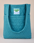 Quilted Everyday Tote in Marine Blue