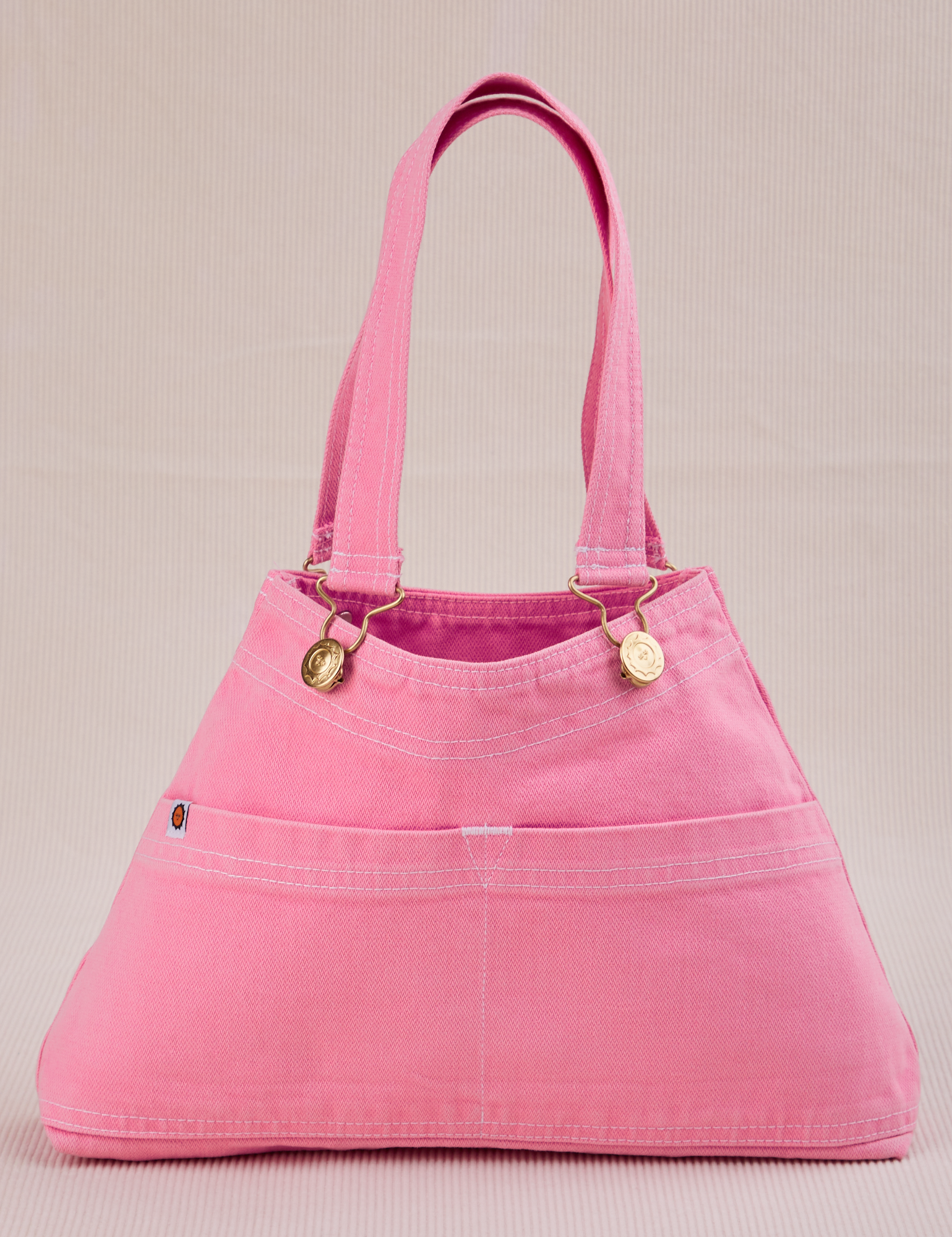 Overall Handbag in Bubblegum Pink