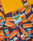 Hot Dogs & Beer & Wine & Pretzels Printed Bags