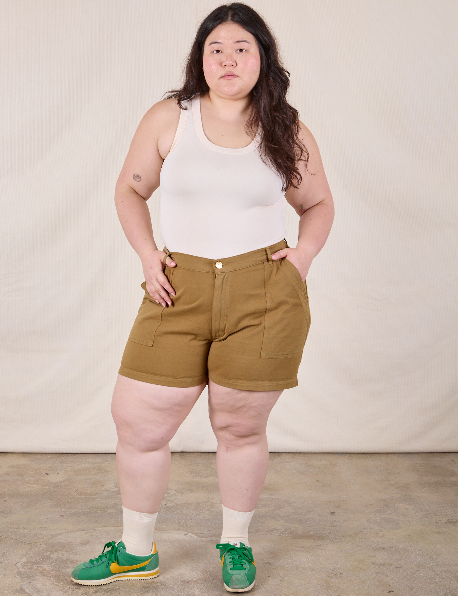 Classic Work Shorts - Desert Brown